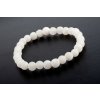 Náramek Achát bílý matný 6mm dětský