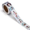 411 1 samolepky kotouc 500 kusu samolepek snehulak