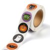 786 2 samolepky kotouc 500 kusu samolepek halloween