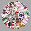 1230 vodeodolne samolepky sada 50 kusu sport baseball
