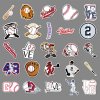 1230 2 vodeodolne samolepky sada 50 kusu sport baseball