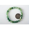 Náramek achát zelený 8mm