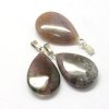Přívěsek Achát indický kapka 25~29x16~17x5~6mm