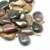Přívěsek Achát indický kapka 25~29x16~17x5~6mm