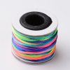 Spletaná nylonová šňůra 2mm vícebarevná návin cca 10m