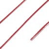 Voskovaná splétaná polyesterová šňůra 0.3~0.4mm červená návin cca 160m