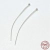 Stříbro Ag 925/1000 ketlovací jehla s kuličkou 40x0.6mm