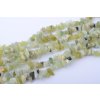 Jadeit čínský zlomky 5~8x5~8mm šňůra cca 78cm