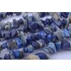Lapis lazuli zlomky 5~8x5~8mm šňůra cca 78cm