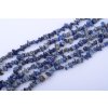 Lapis lazuli zlomky 5~8x5~8mm šňůra cca 78cm
