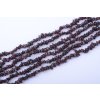 Granát zlomky 5~8x5~8mm šňůra cca 78cm