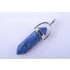 Přívěsek lapis lazuli hexagon oboustranný 41x11x11mm