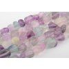 Fluorit valounky 6-8mm šňůra cca 36-38 cm