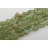 Apatit zelený valounky 6-8mm šňůra cca 36-38 cm
