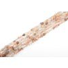 Křišťál s rutilem valounky 6-8mm šňůra cca 36-38 cm