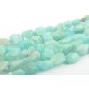 Amazonit valounky 6-8mm šňůra cca 36-38 cm