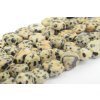 Jaspis dalmatin valounky 8-10mm šňůra cca 36-38 cm