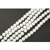 Jadeit bílý syntetický 10mm šňůra (36 - 38 korálků)