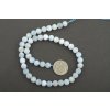 Chalcedon modrý 8mm šňůra (42 - 46 korálků)