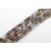 Fluorit fialový fasetovaný 4x4mm šňůra (82 - 86 korálků)