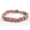 Náramek rodonit valounky 8-10mm