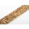 Jaspis obrázkový Heishi korálky cca 2x4mm šňůra cca 36-38cm