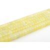 Jadeit citrónový Heishi korálky cca 2x4mm šňůra cca 36-38cm