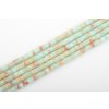 Shoushan stone Heishi korálky cca 2x4mm šňůra cca 36-38cm