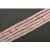 Růženín Heishi korálky cca 2x4mm šňůra cca 36-38cm