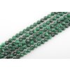 Malachit fasetovaný 4mm šňůra 36 až 38 cm