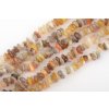 Achát Botswana Heishi korálky 10-12mm šňůra cca 36-38cm