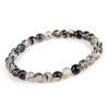 22241 naramek achat draci cerny 6mm