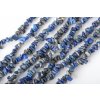 Lapis lazuli tromlovaný šňůra 90 cm