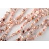 Opál růžový tromlovaný šňůra 60 cm