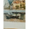 Detail Kasimirova podpisu na originální grafice