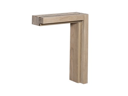 Zárubňa Pevná Dub Rustikal 90x38mm