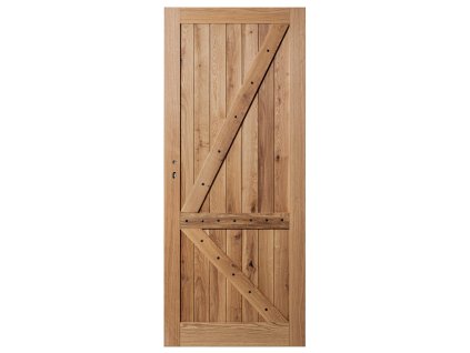 Dvere Duo Loft plné Dub Rustikal