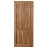 Dvere Duo plné Dub Rustikal