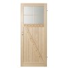 Dvere Duo Loft kúpeľňové+mriežkac