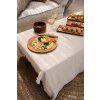 the teak root round plate l 4