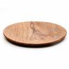 the teak root round plate l