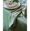 forest green linen napkin set of 2 table decor 3