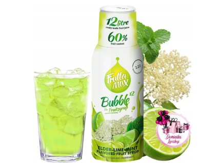 sirup limetk baza mäta, 500 ml