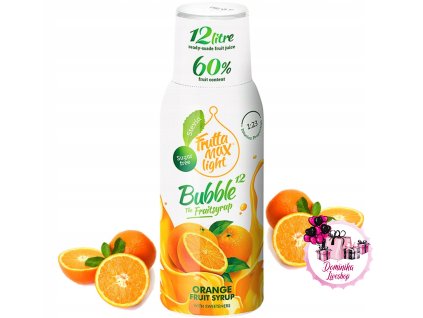 sirup pomaranč so stéviou, 500 ml