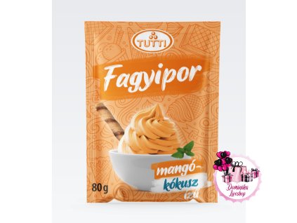 zmrzlinový prášok mango kokos, 80 g