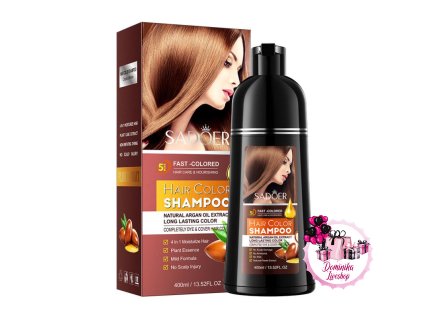 Sadoer šampón na hnedé vlasy, 400 ml