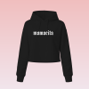 Mikina Crop - Mamacita- Black
