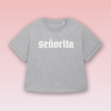 Dámske tričko - Seňorita - grey