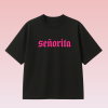 Oversize tričko - Senorita - Black