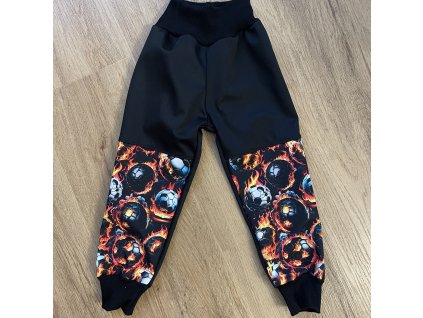 Kalhoty "hořící míče"